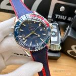 Swiss Copy Omega Seamaster Planet Ocean 8500 Watches SS Blue Gummy Band